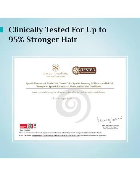 PILGRIM Spanish Rosemary And Biotin Anti-Hairfall Conditioner For Reducing Hair Loss - 5