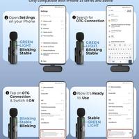 Grenaro Wireless Microphone For Vlogging - 2