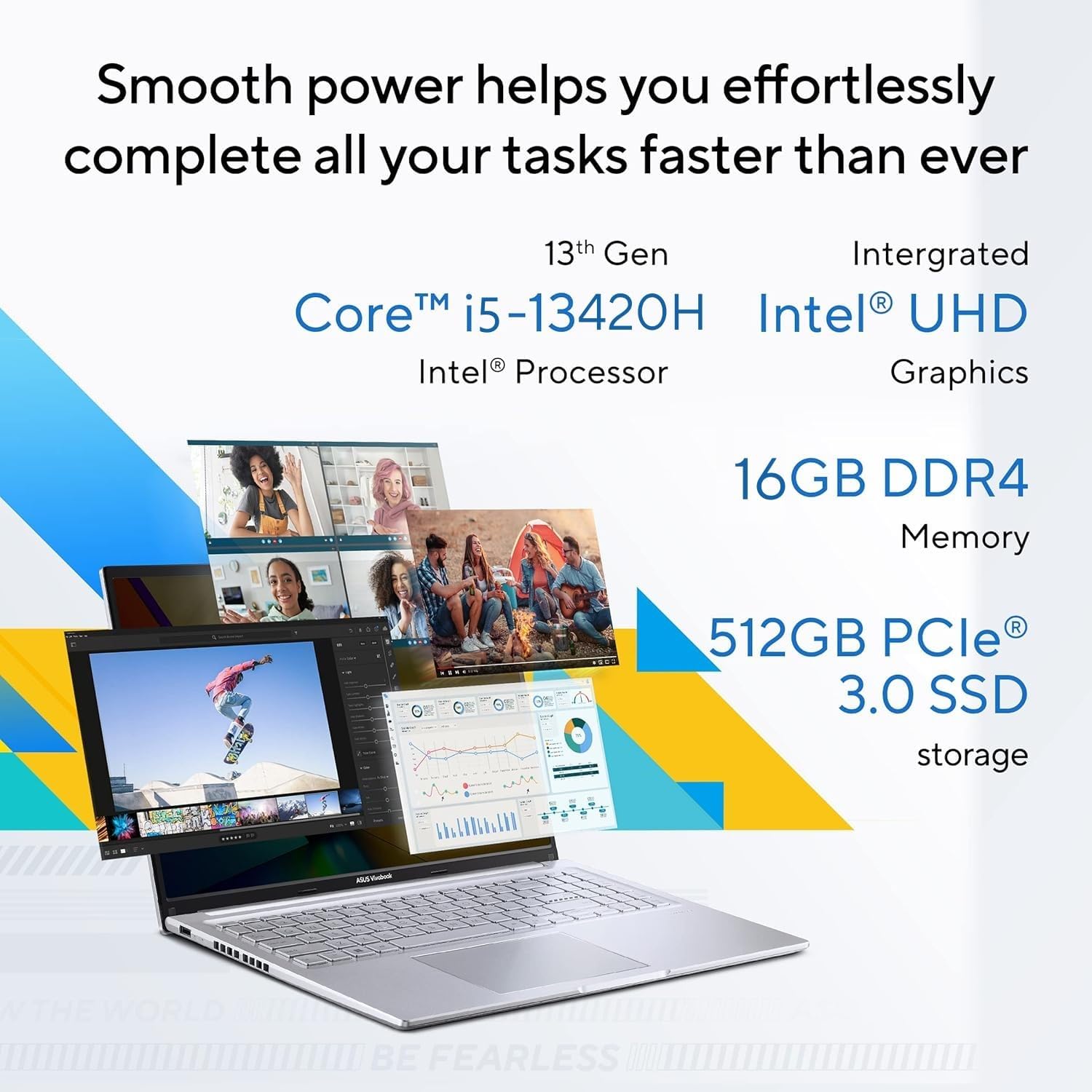 ASUS Vivobook 16 | 16GB RAM | 512GB SSD - 2
