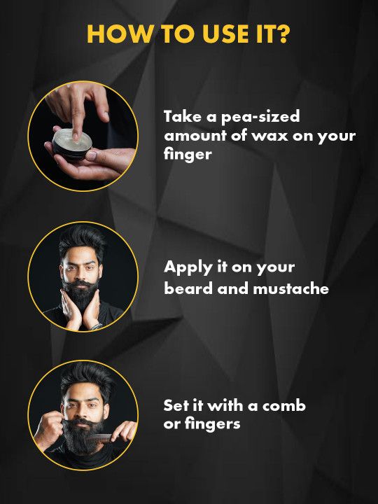 URBANGABRU Men Beard & Mustache Wax - 4