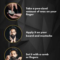 URBANGABRU Men Beard & Mustache Wax - 4