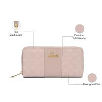 Lavie Women's Sacy Wallet | Ladies Stylish Purse Bag | Zip Around Wallet - 4