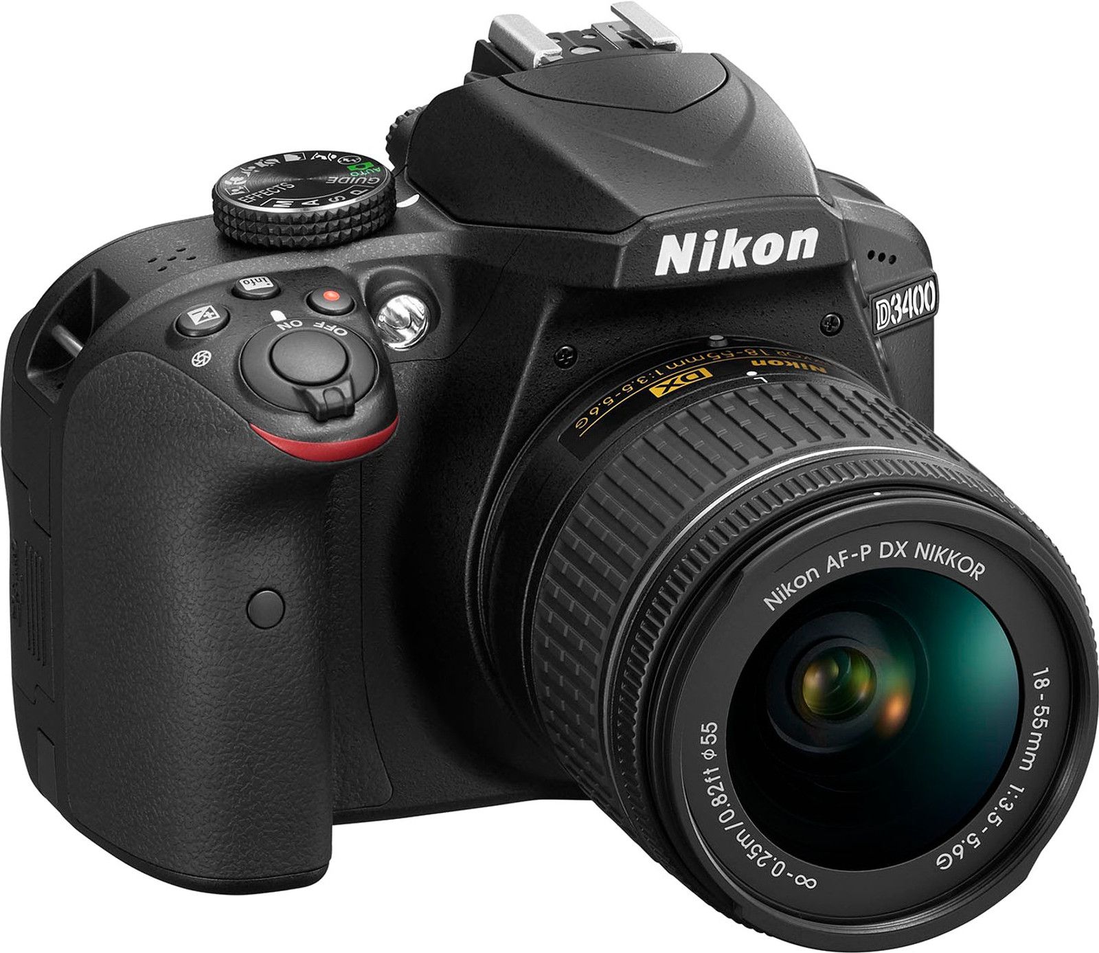 NIKON D3400 DSLR Camera 24.2 MP | 16 GB SD Card + Camera Bag - 7