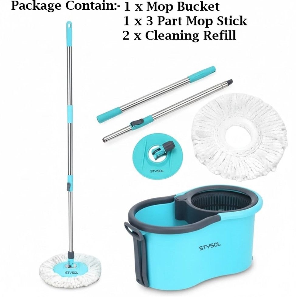 Flipkart SmartBuy Easy To Clean Floor Magic Bucket 2 Absorbers - 3