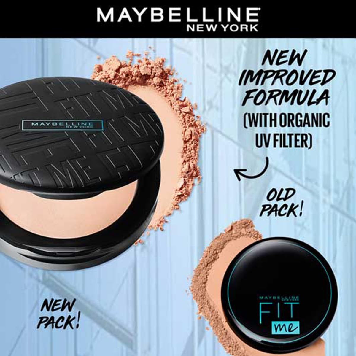 Maybelline New York Fit Me Matte + Poreless Compact Powder - 2