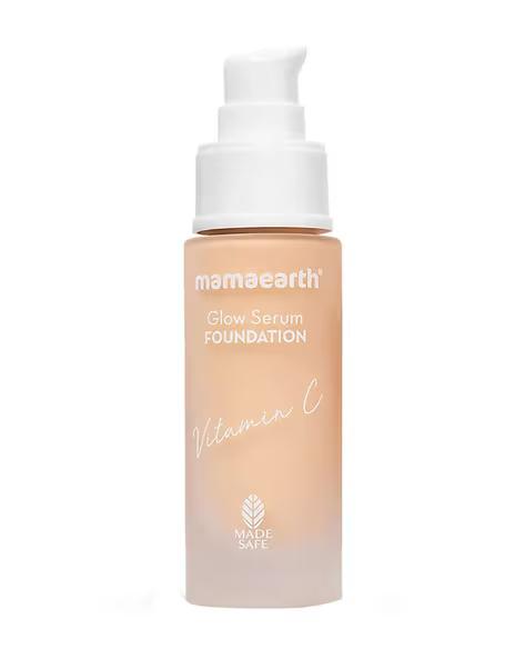 MAMAEARTH Glow Serum Foundation - 01 Ivory Glow - 2