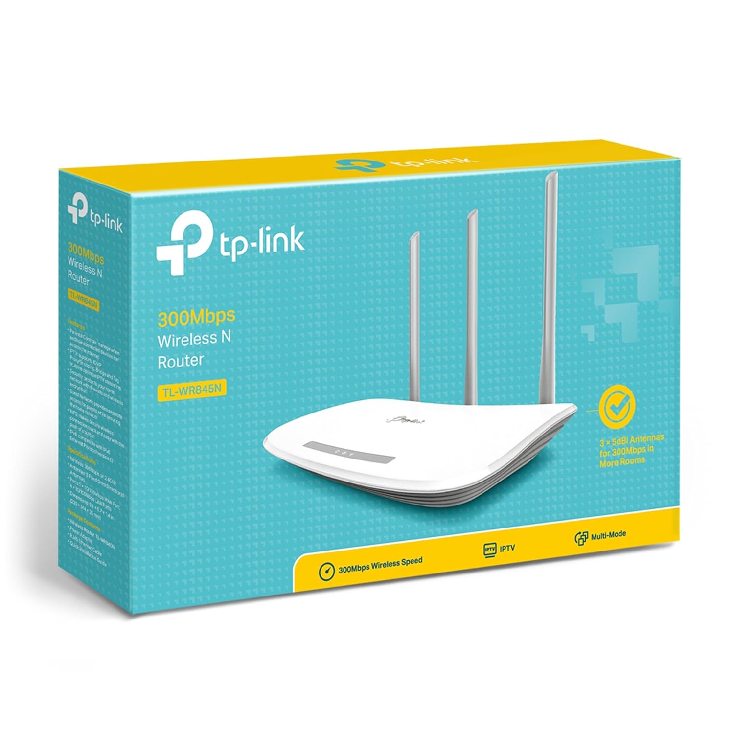 TP-link N300 Wireless WiFi Router 300Mbps Speed - 2