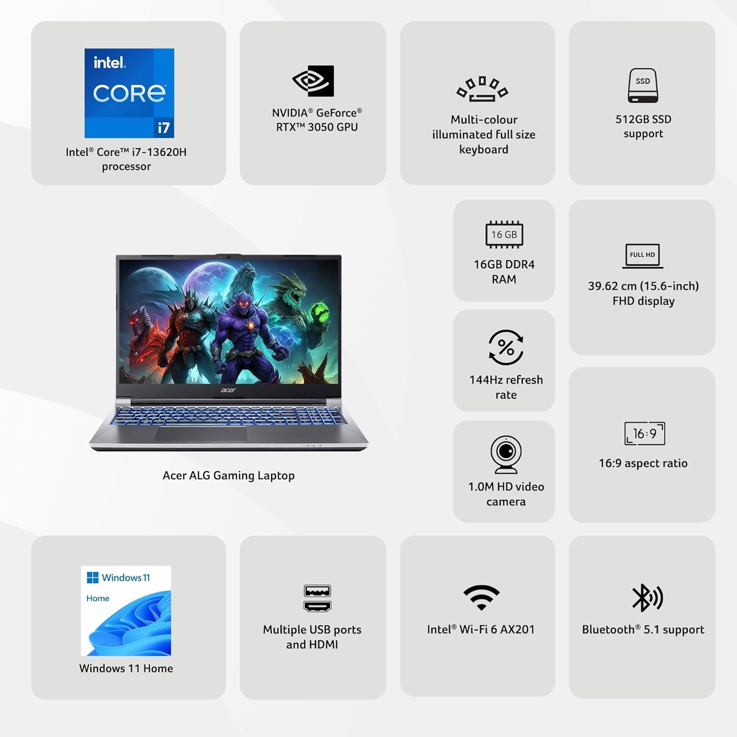 Acer ALG RTX 3050-6GB - 2