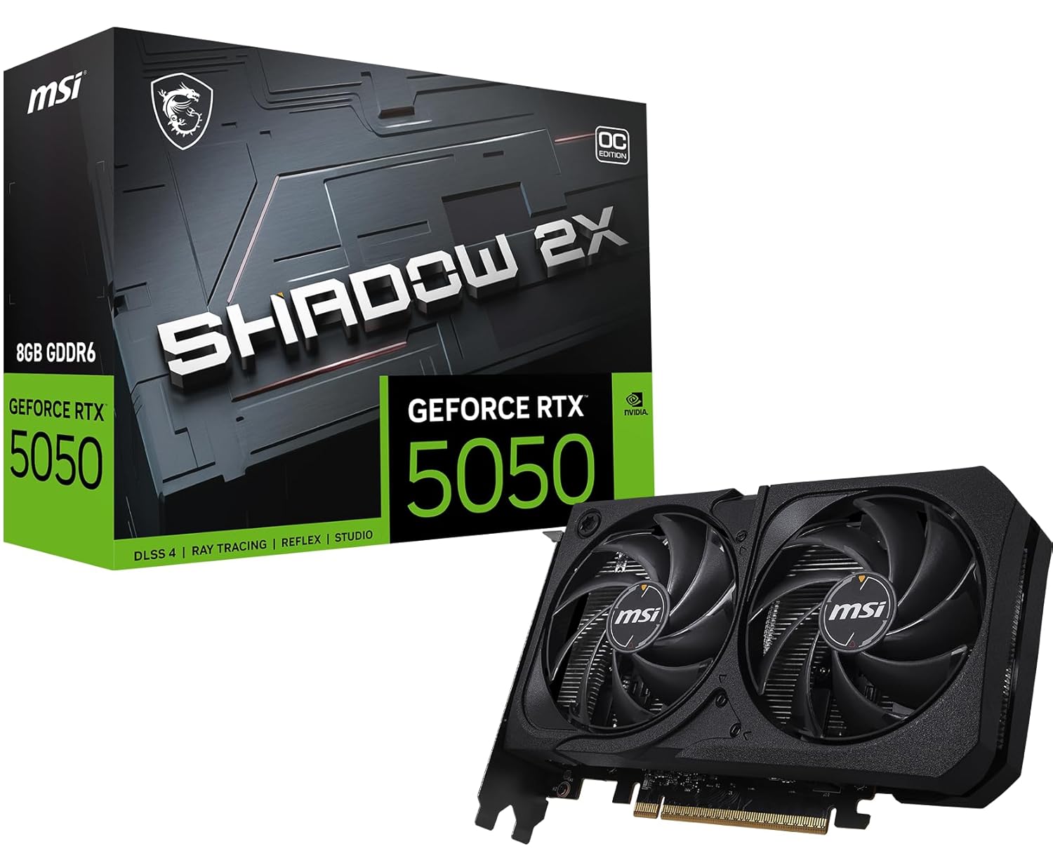 MSI Gaming RTX 5050 8GB Graphics Card | Extreme Performance - 2