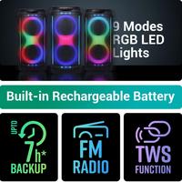 ZEBRONICS ZEB-BUDDY 200 RGB LED Lights Party Speaker - 3