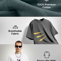Bewakoof Printed Cotton Oversized T-shirt - 5