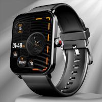 boAt Wave Fury Smartwatch (Active Black Strap, Free Size)