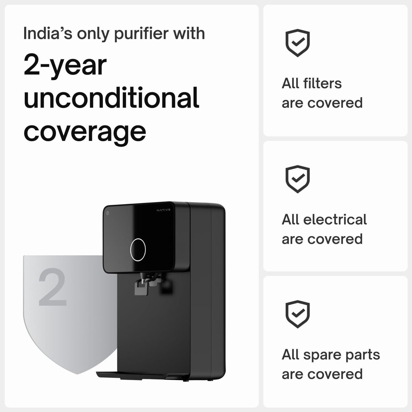 NATIVE By Urban Company 10-stage Water Purifier 8 Liter - 3