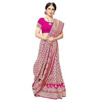 Yashika Women's Trendy Banarasi Kanjivaram Silk Saree with Blouse Material - 5