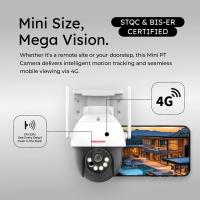 Manomay 4G SIM CCTV WiFi Security Camera 256 GB 1 Channel - 2