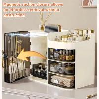 Boniry Makeup Organizer Box | 4 Compartment For Cosmetic Organizer - 2