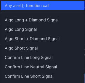 InsiderFinance Algo alert options including individual and automated alerts