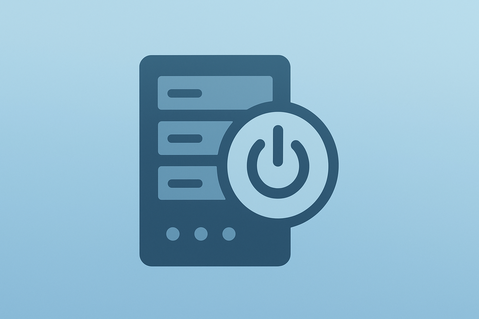 Flat filled vector of a stalled data-collector module evoking October jobs report delayed and missing unemployment data.