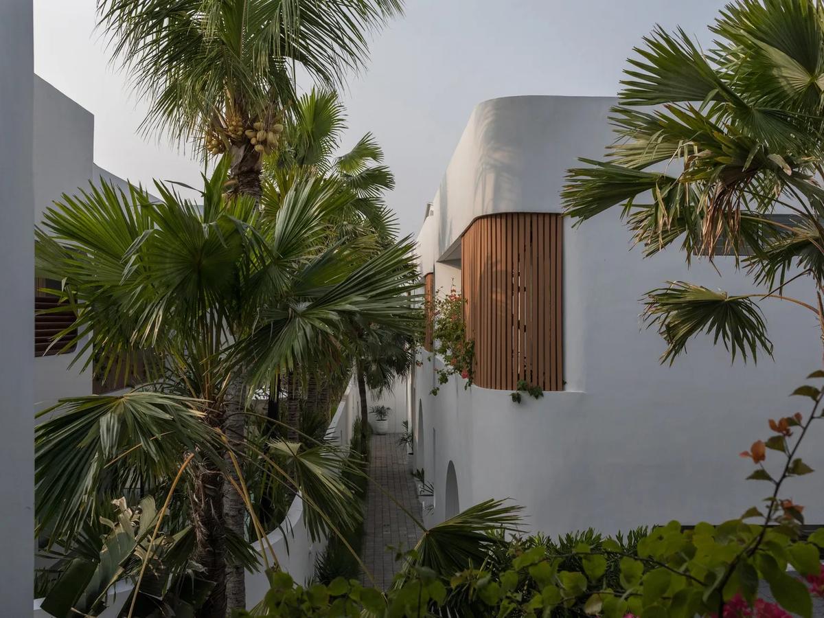 Curved Architectural Villa - 5