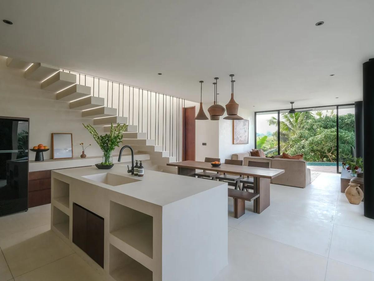 Architectural Tropical Villa Above The Rice Fields - 8