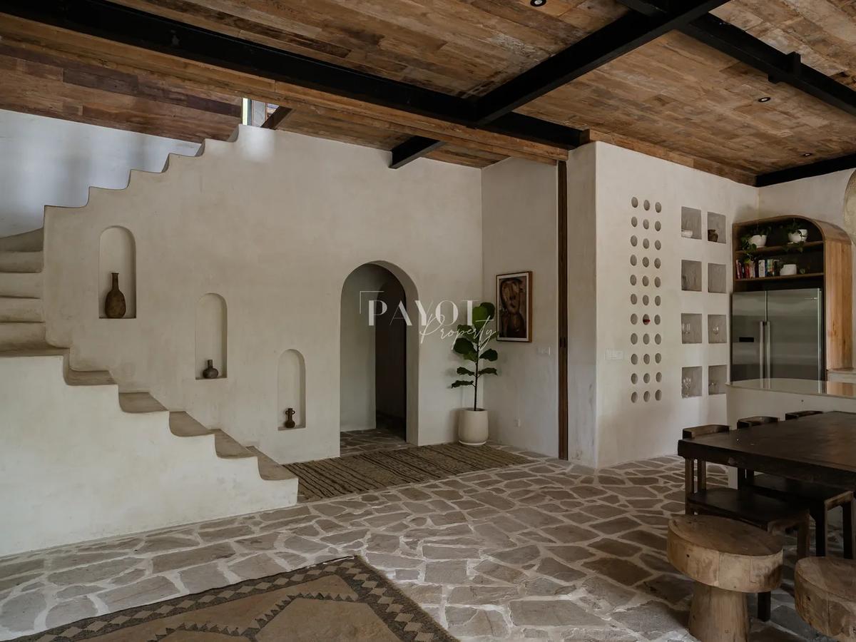 Organic Retreat Textured Villa Immersed In Nature - 6