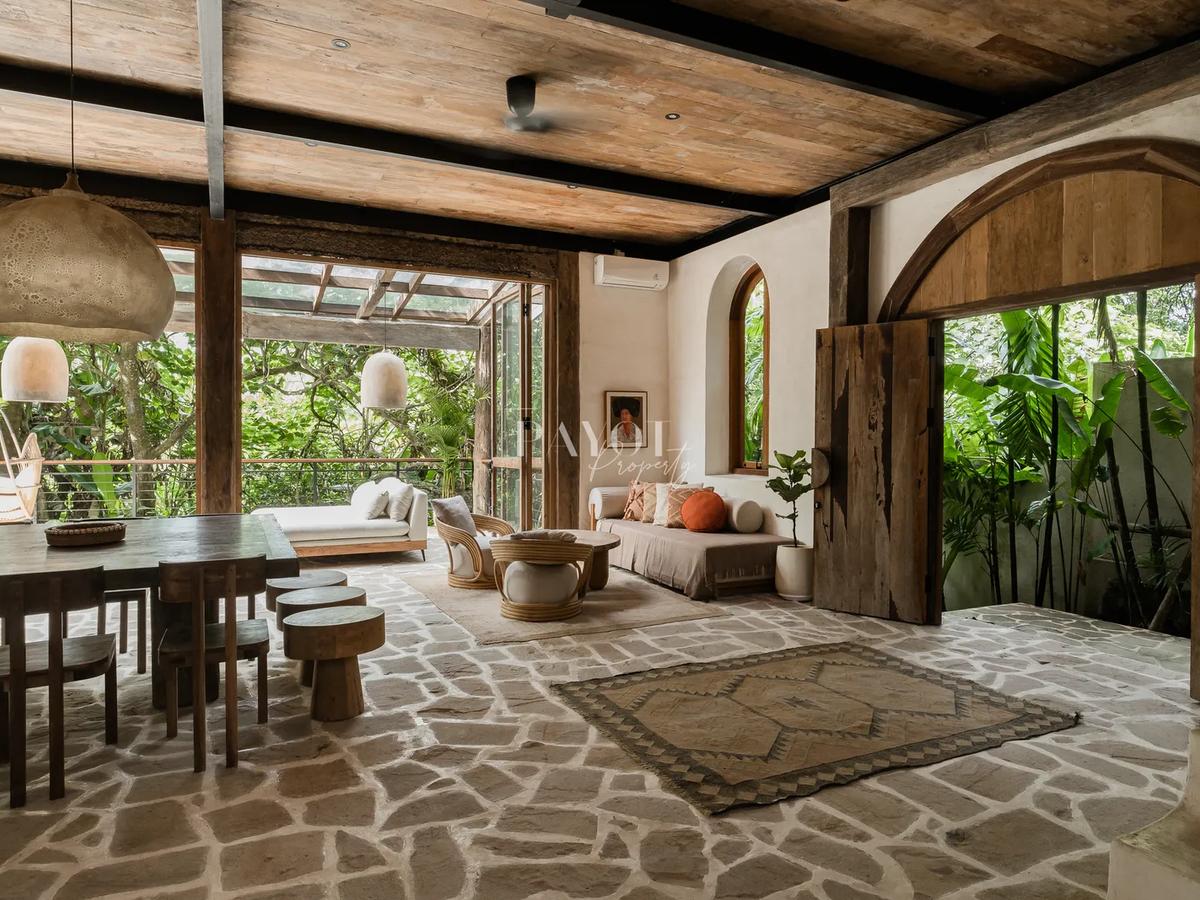 Organic Retreat Textured Villa Immersed In Nature - 9