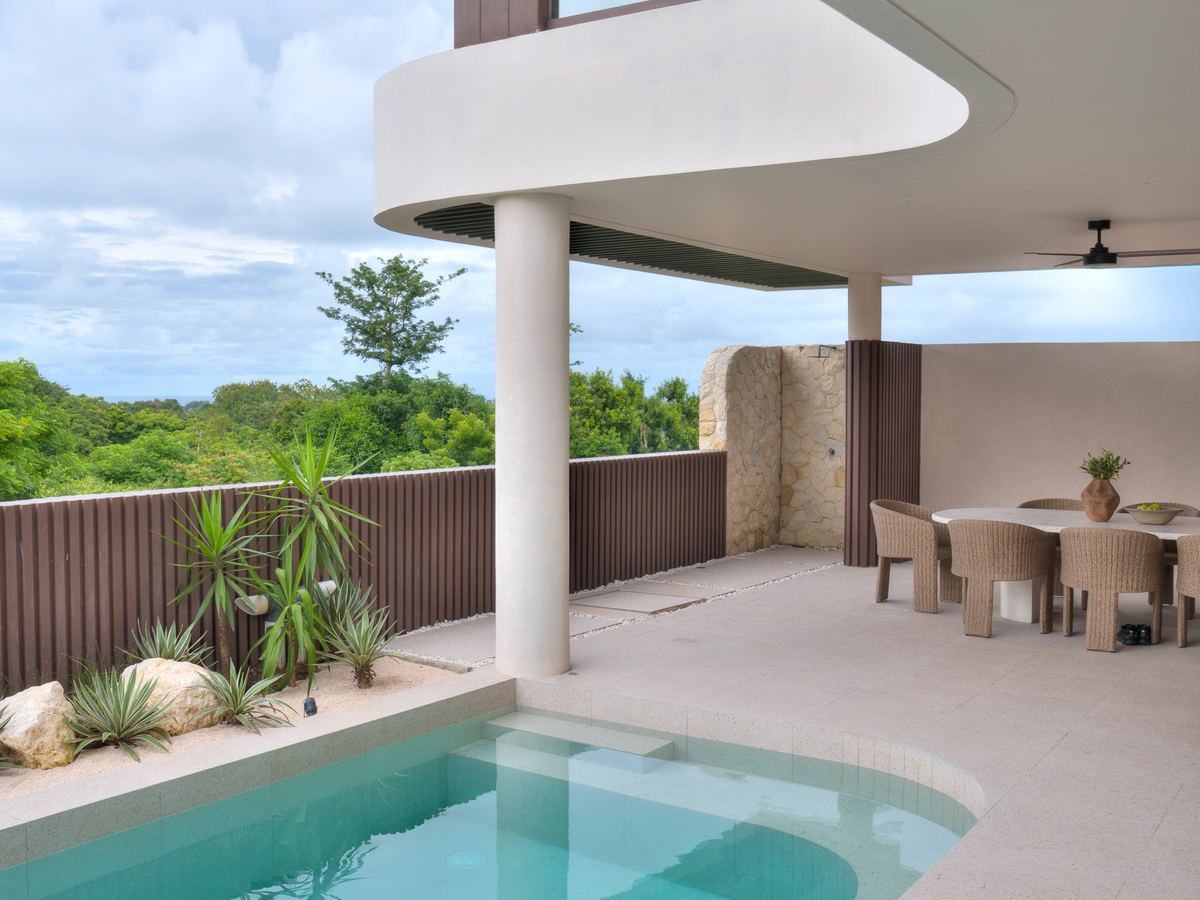 CURVE VILLA - 4 BEDROOMS - BINGIN — 4-bedroom villa for sale in Bingin, Bali (photo 3)