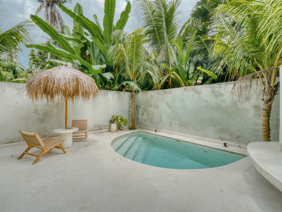 TROPICAL MINIMALIST VILLA  – 4 BEDROOMS - UBUD LODTUNDUH — 4-bedroom villa for sale in Ubud, Bali (photo 2)