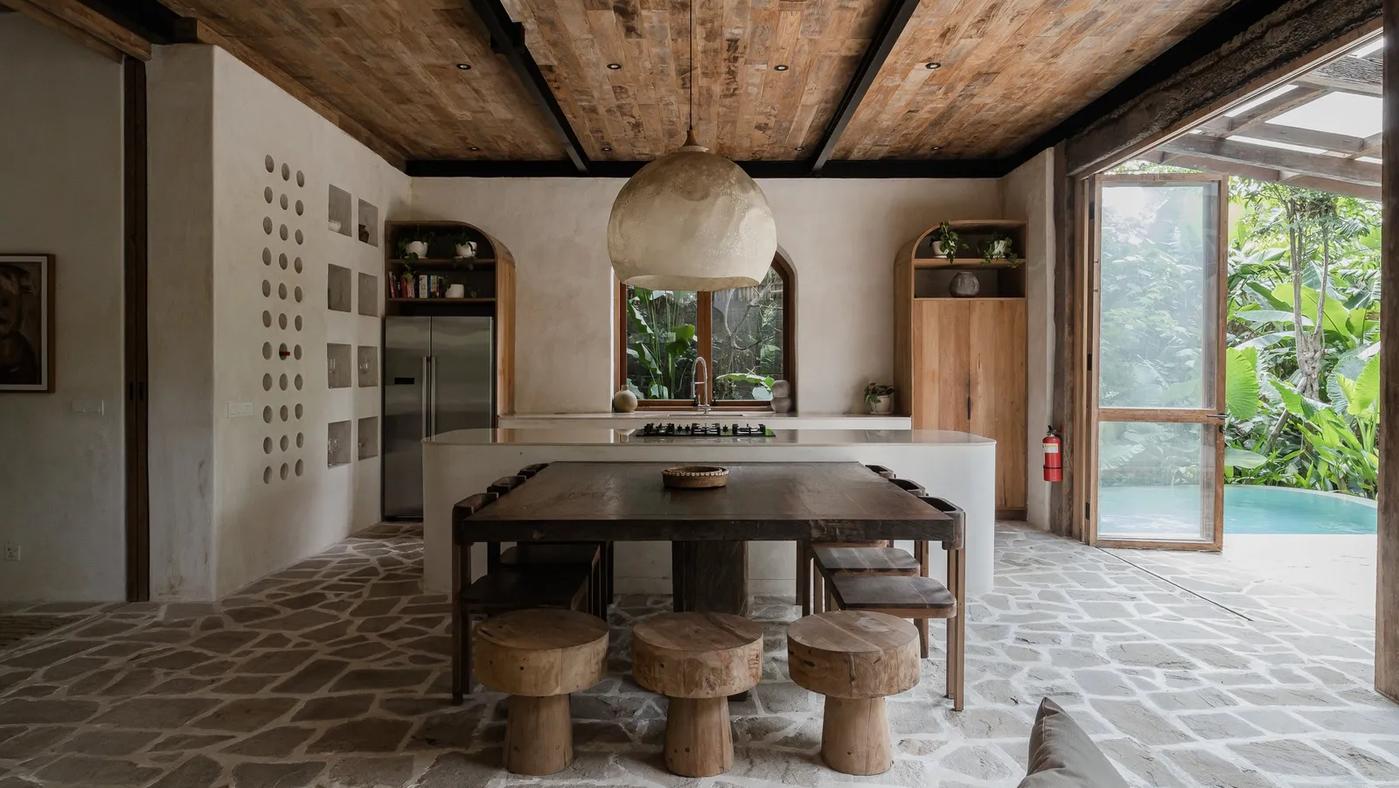 Organic Retreat Textured Villa Immersed In Nature - Photo 1