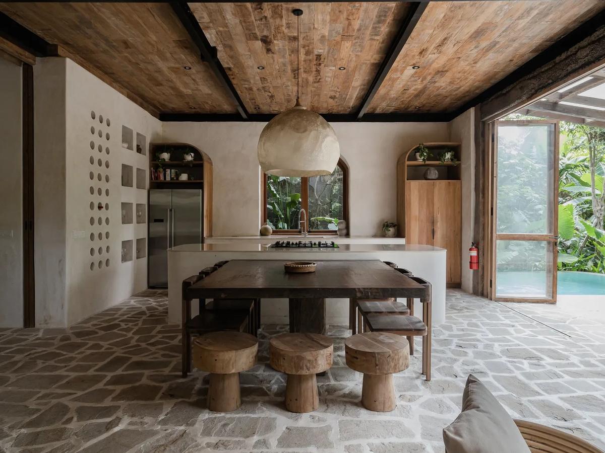 Organic Retreat Textured Villa Immersed In Nature - 1