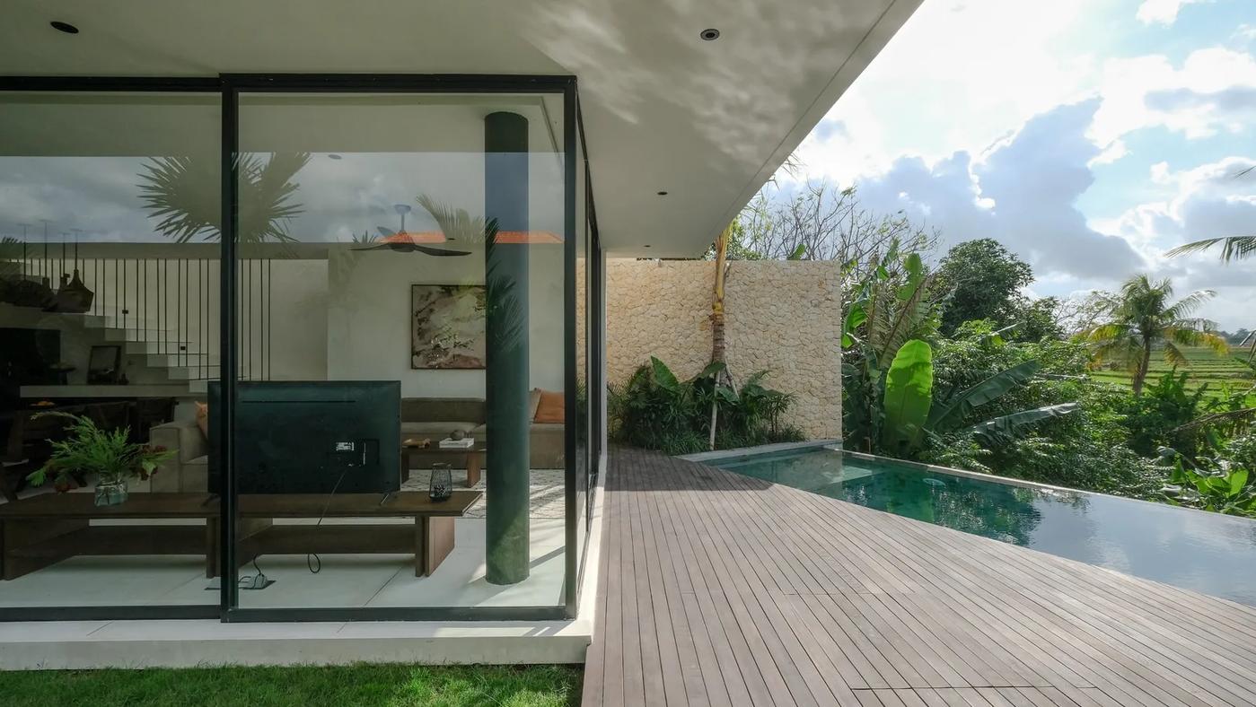 Architectural Tropical Villa Above The Rice Fields - Photo 1