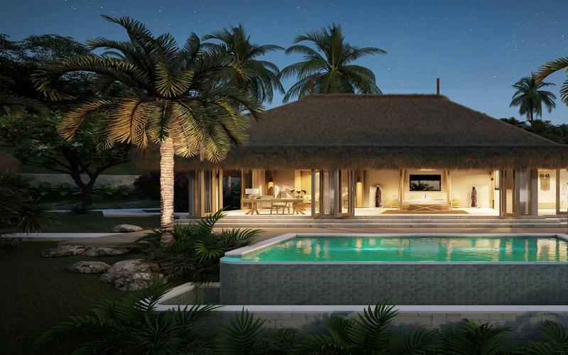 Luxury tropical villa with pool - Leasehold vs freehold property in Bali