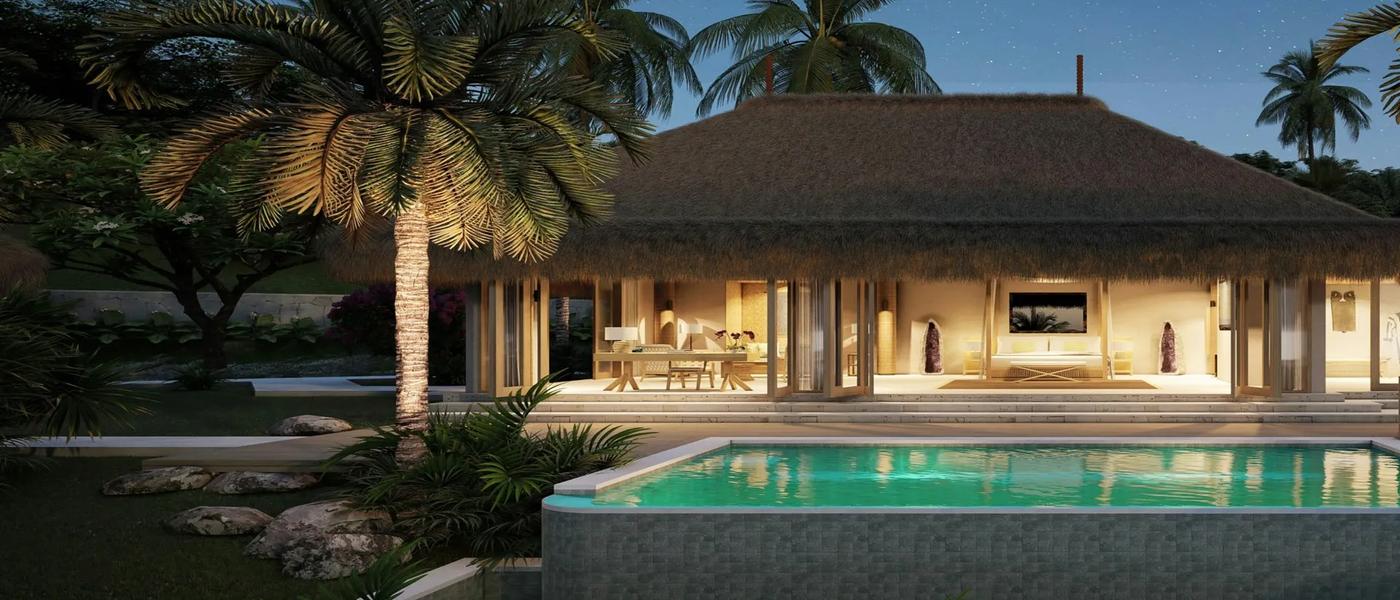 Luxury tropical villa with pool - Leasehold vs freehold property in Bali