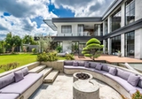 BRUTALIST TROPICAL VILLA 5 BEDROOMS UMALAS — 5-bedroom villa for sale in Umalas, Bali