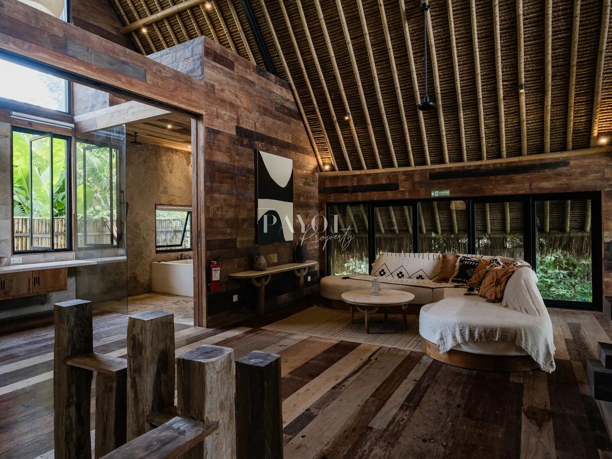 Organic Retreat Textured Villa Immersed In Nature - 12