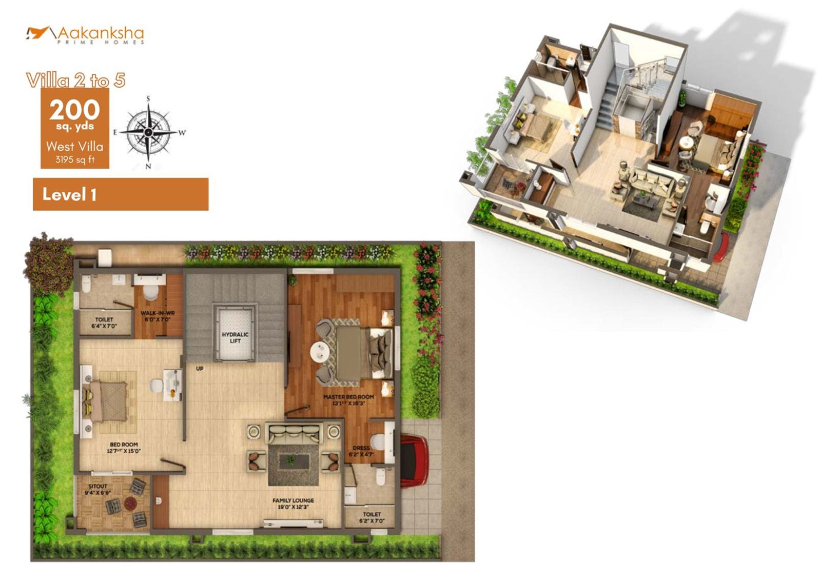 Harmony Nest — West Villa · Level 1
