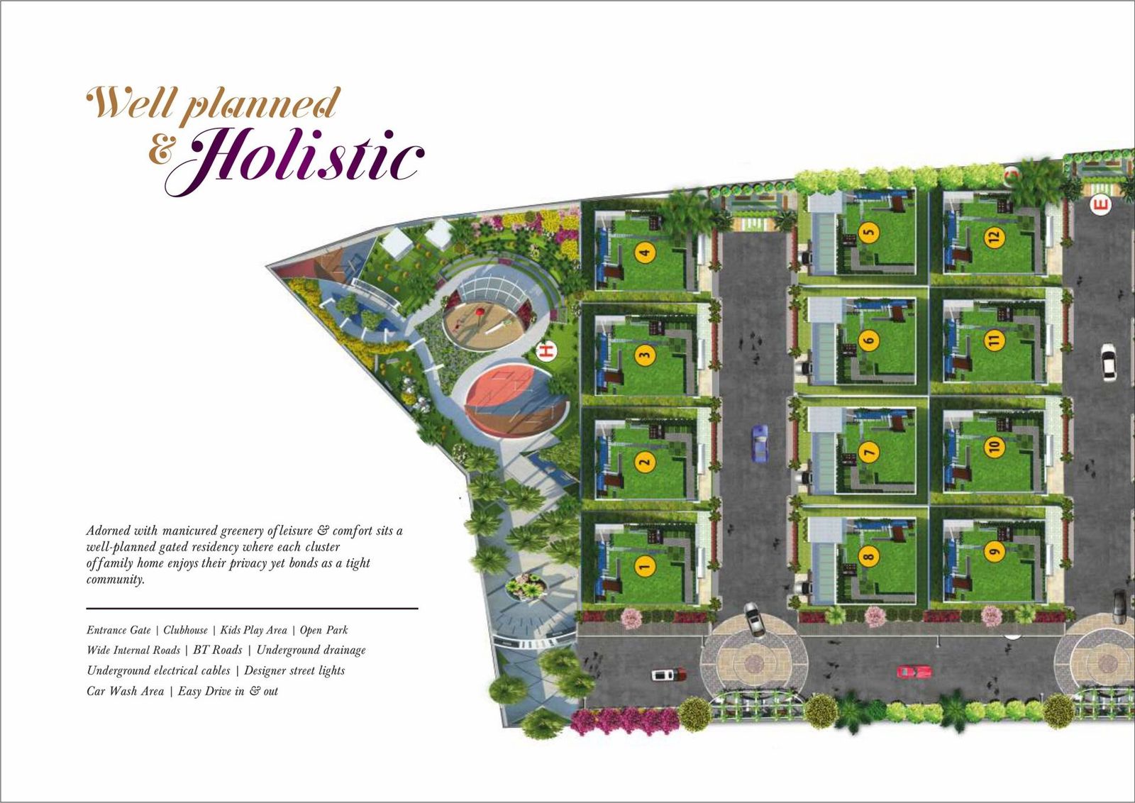 Golden Crest Villas — Master Plan
