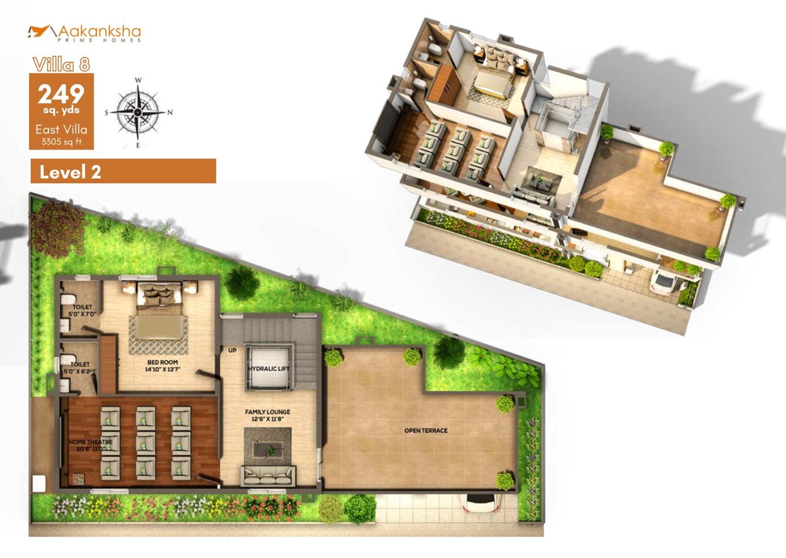 Harmony Nest — East Villa · Level 2