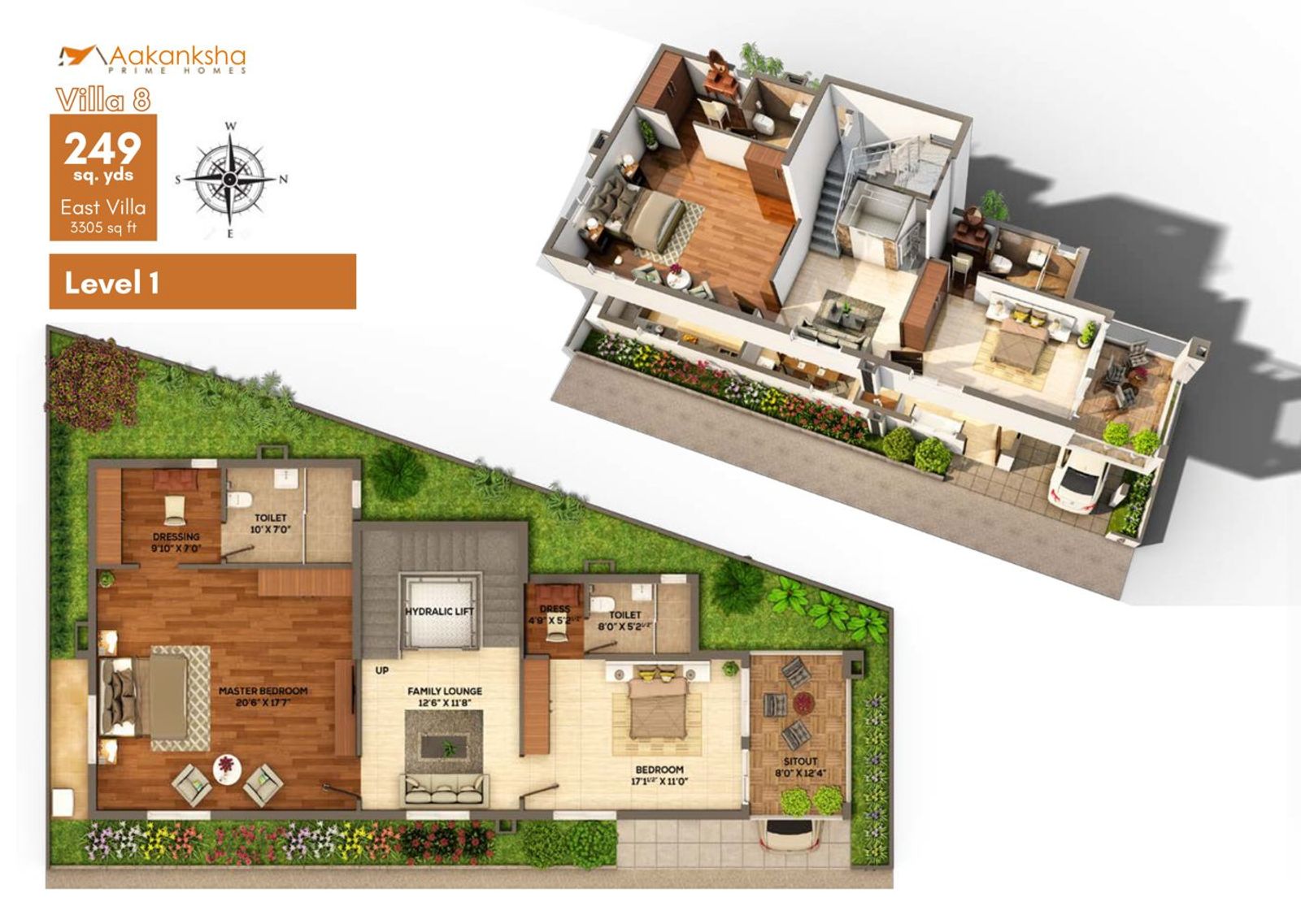 Harmony Nest — East Villa · Level 1
