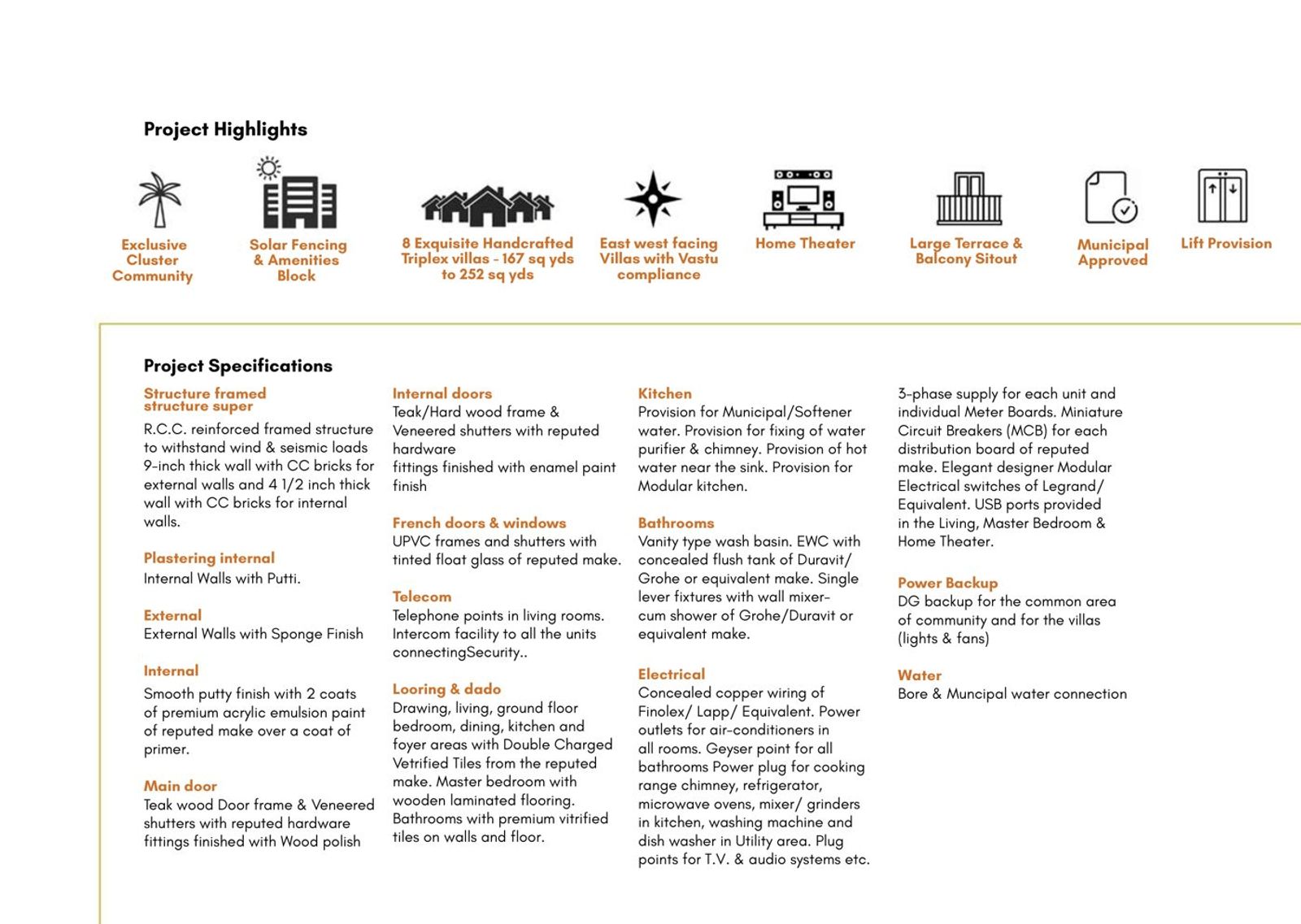 Harmony Nest — Specifications