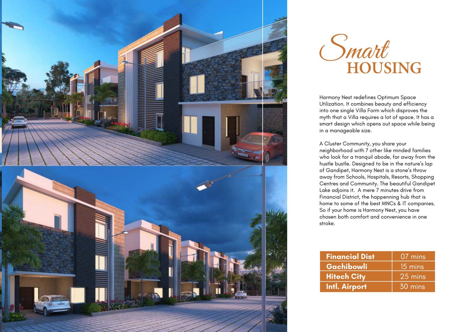 Cluster living layout at Harmony Nest
