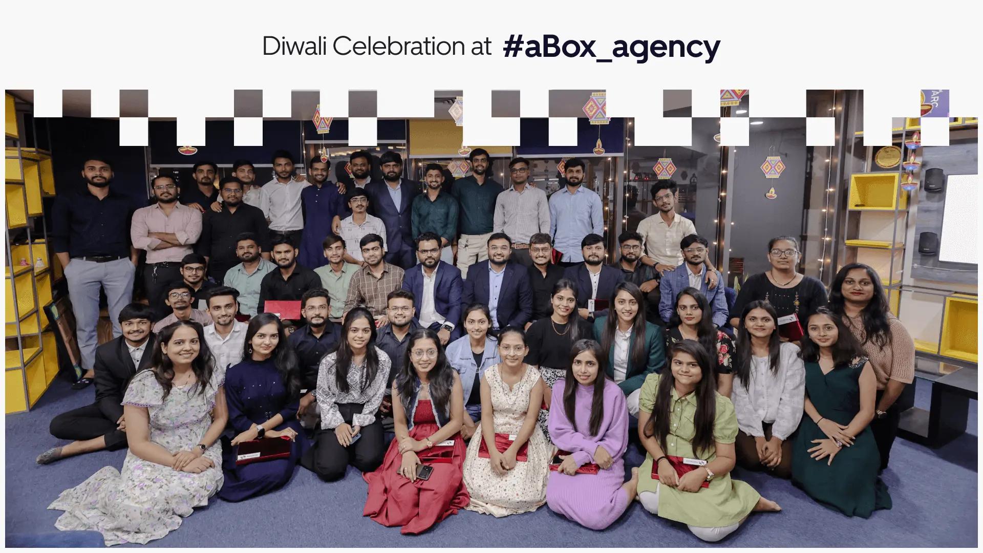Diwali delights at Abox: Lights, Laughter, Dedication and Kaju Katli bliss!