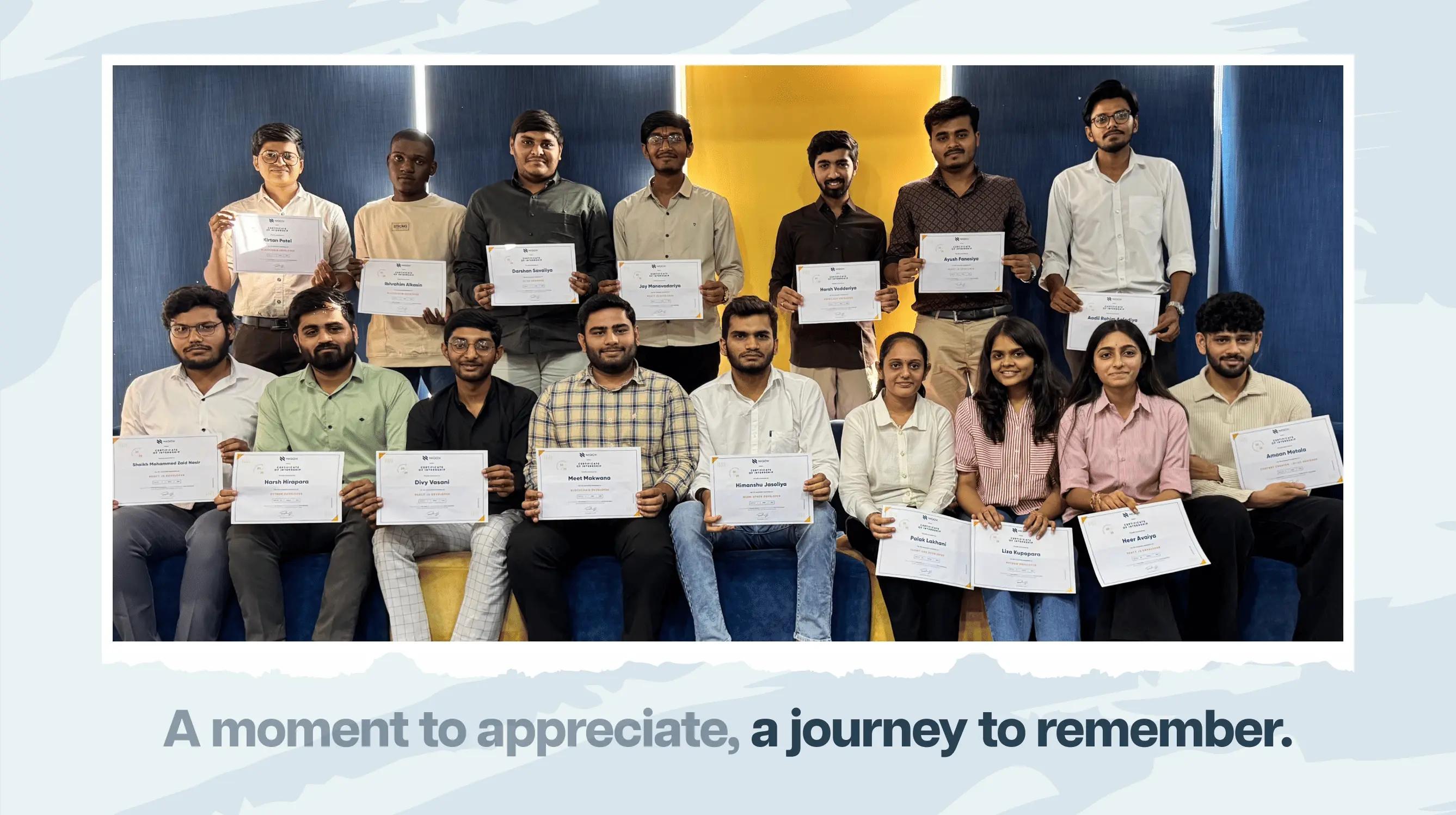 Winter Internship Program 2024 - 25: Another chapter of Mentorship, Memories & Achievements