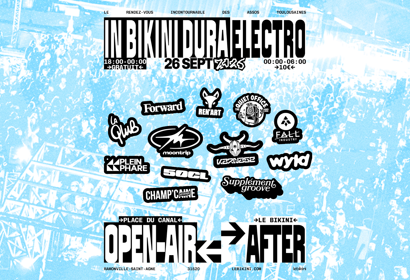 In Bikini Dura Electro XXL : Open-Air + After