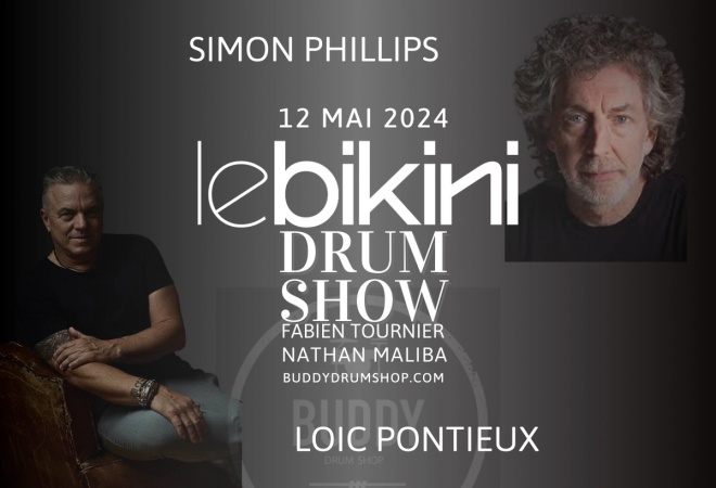 Drum Show : SIMON PHILLIPS + FABIEN TOURNIER + NATHAN MALIBA + LOIC PONTIEUX