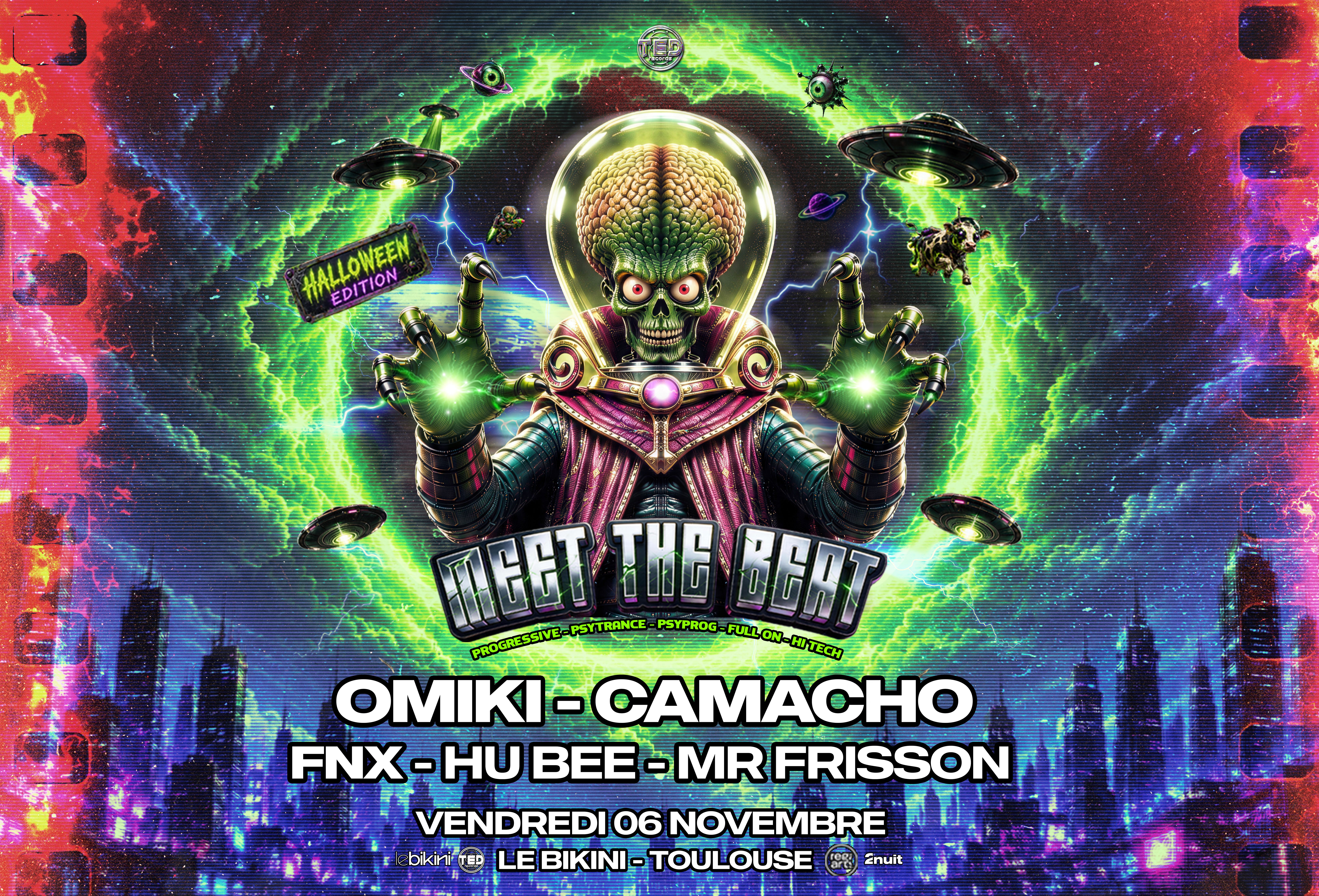 Meet the Beat : Omiki en concert au Bikini le Ven 6 nov