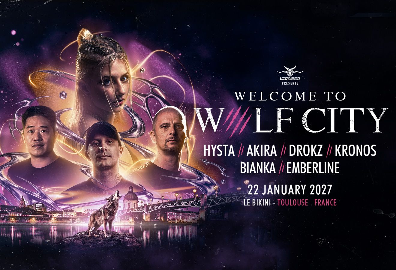 Karnage X Wolf City by Hysta : Hysta en concert au Bikini le Ven 22 jan