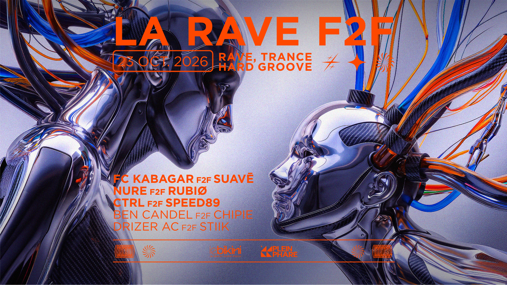 Plein Phare x La Rave F2F - Scène 360° : FC KABAGAR + SUAVÉ + NURE + RUBIO + CTRL + SPEED89 + BEN CANDEL + CHIPIE + DRIZER AC + STIIK