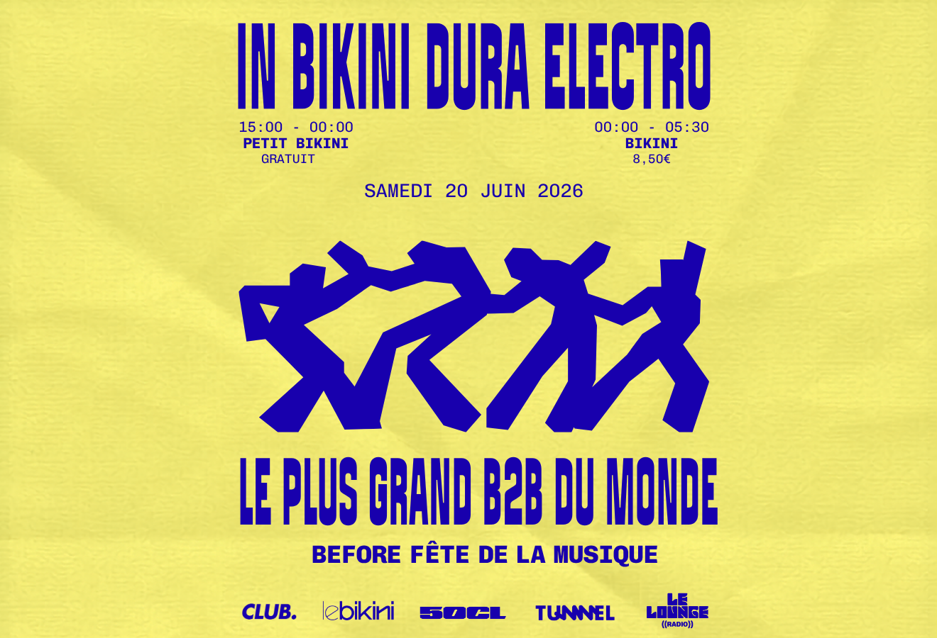 50CL x Le Bikini : Le plus grand b2b du monde