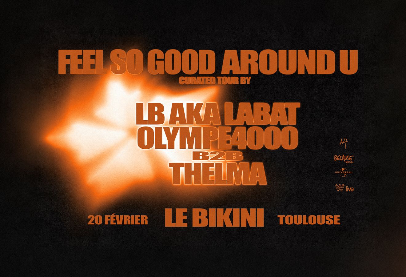 Affiche LB Aka Labat en concert au Bikini